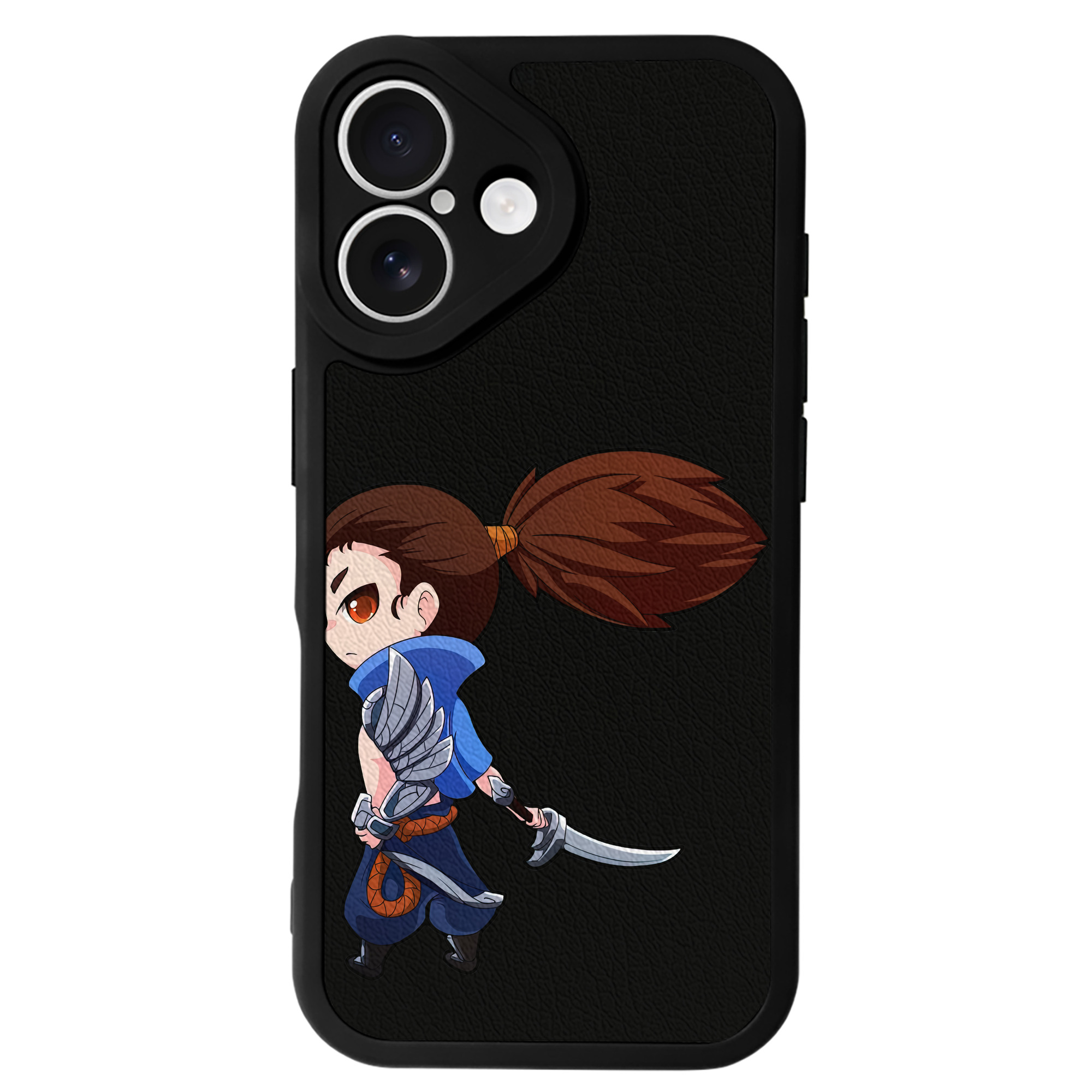 リーグ・オブ・レジェンド League of Legends LOL 【iPhone 16シリーズ対応】シリコンスマホケース（レザー調） 材質：シリコン